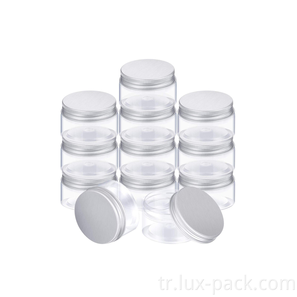 Tall Plastic Jars